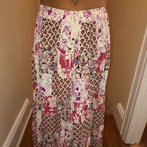 Bright and beautiful maxi skirt
